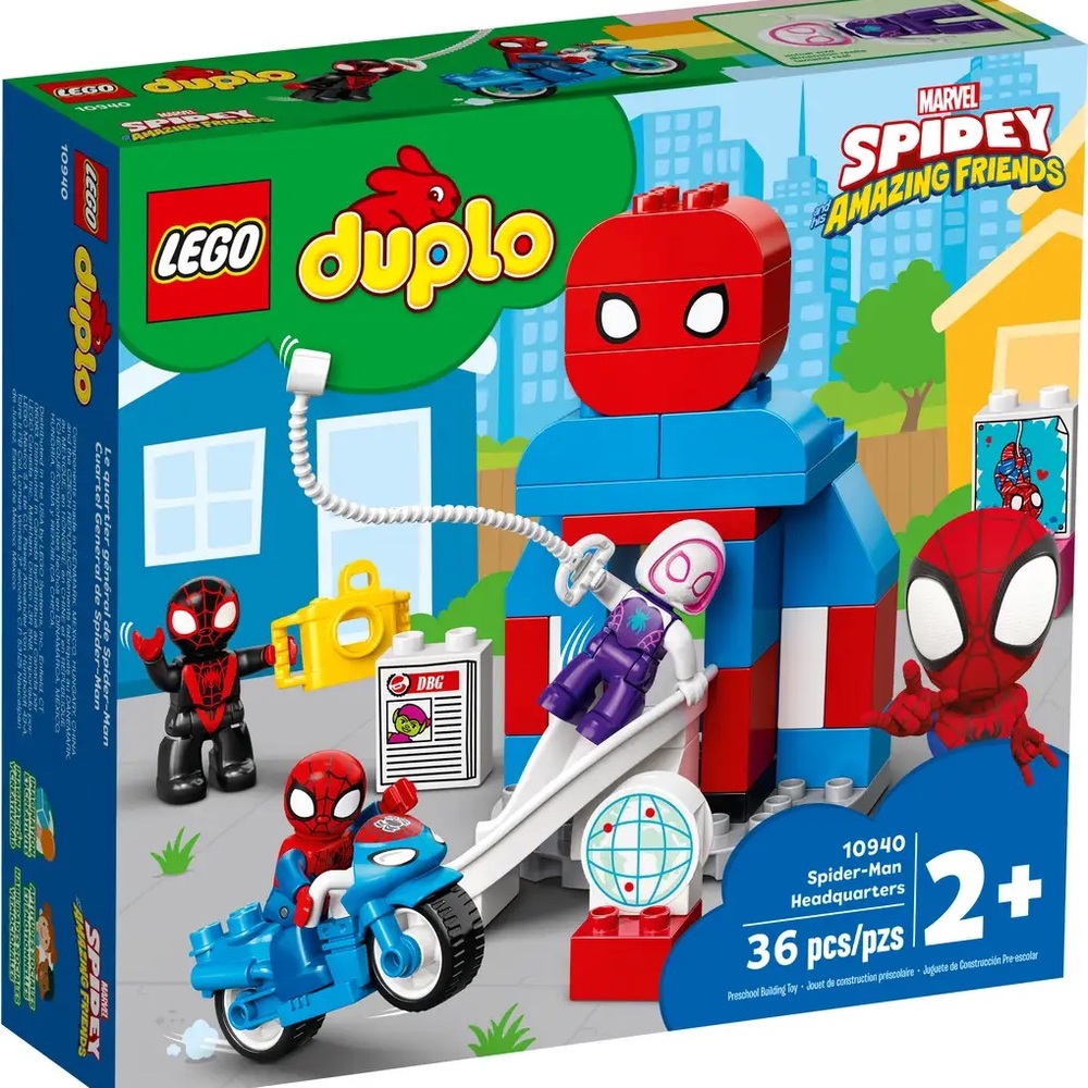 *Retired Set* Lego Duplo Spider-Man Headquarters #10940